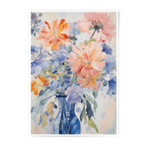 Floral Photographic Print, Watercolor Flower Art, Flower Bouquet Print, Floral Wall Decor, Home Decor, Floral Fine Art Print, Flower Art - Tawshia